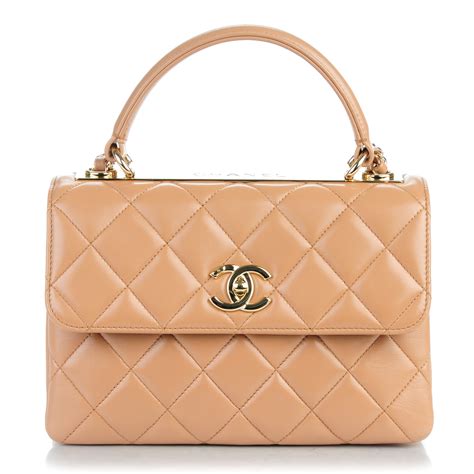 chanel trendy cc small beige.